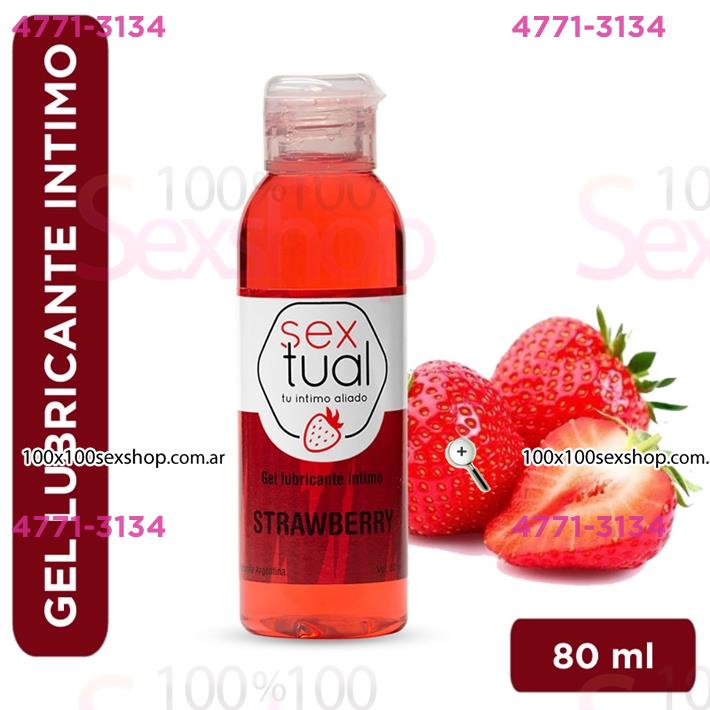 Cód: CA CR T FRU80 - Gel estimulante sabor frutilla 80 ml - $ 4800